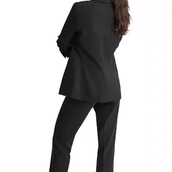 NWT DKNY Ruched-Sleeve Blazer - Picture 4 of 7